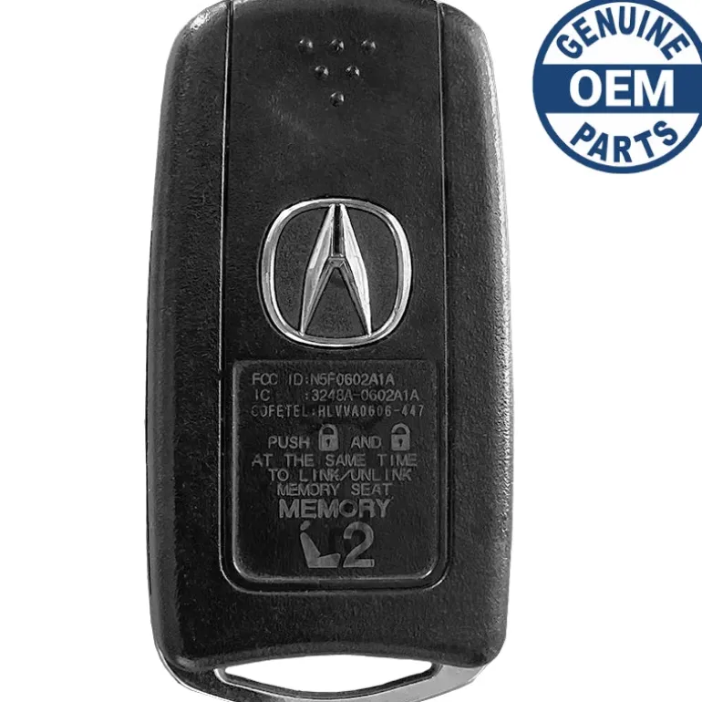 2013 Acura MDX FlipKey Remote Driver 2 PN: 35111-STX-327