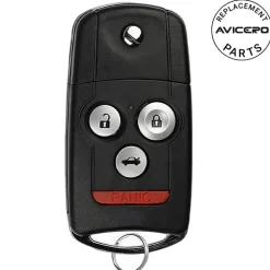 2013 Acura MDX FlipKey Remote PN: 35111-STX-326, 35111-STX-329 FCC ID: N5F0602A1A