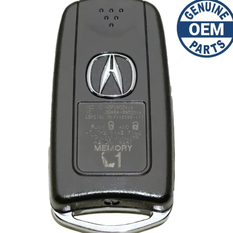 2007 Acura TL FlipKey Remote Driver 1 PN: 35111-SEP-306 FCC ID: OUCG8D-439H-A