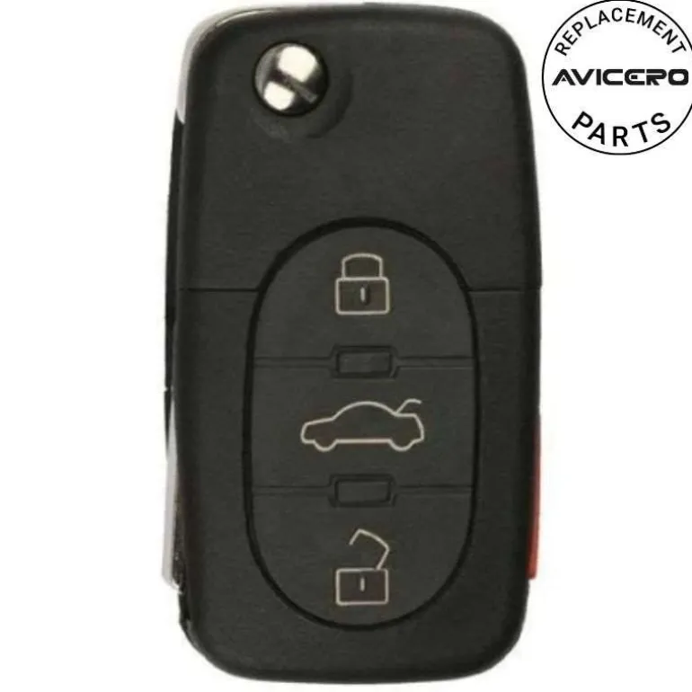 2004 Audi A4 FlipKey Remote FCC ID: MYT8Z0837231 PN: 4DO837231E