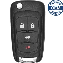 2010 Buick Allure Flipkey Remote PN: 13504205, 5912555