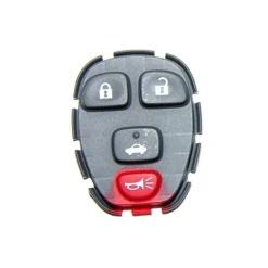 Buick Chevrolet Pontiac Saturn Replacement Button Pad KOBGT04A 4 Button