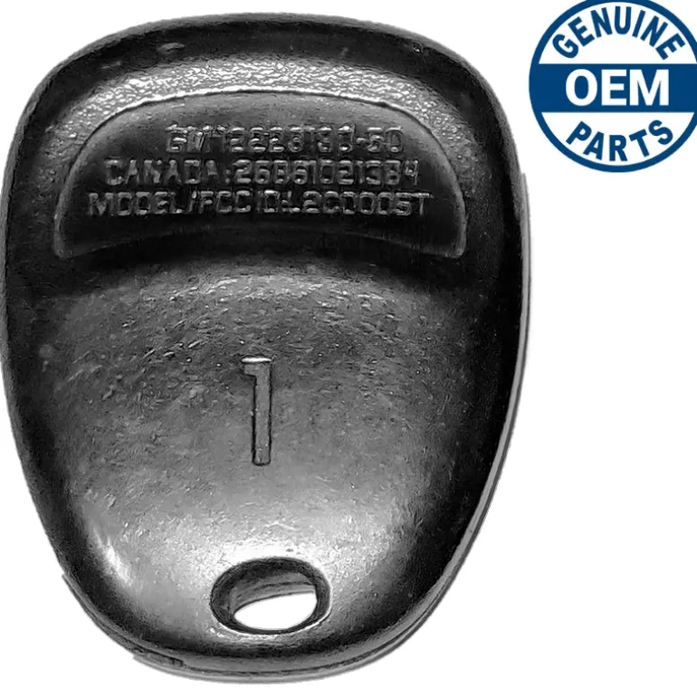 2004 Cadillac CTS Remote Driver 1 FCC: L2C0005T PN: 12223132