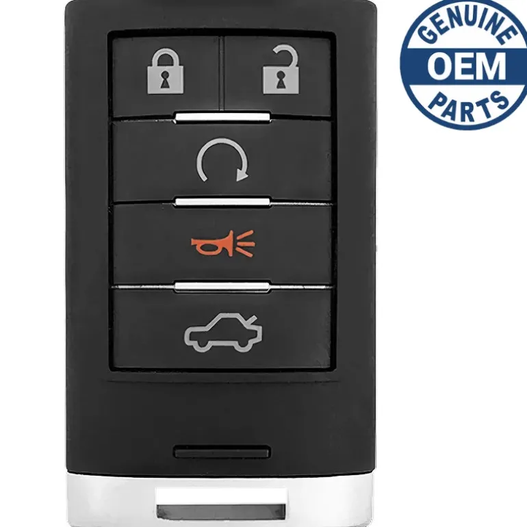 2012 Cadillac CTS Smart Key Fob Driver 2 PN: 25943677