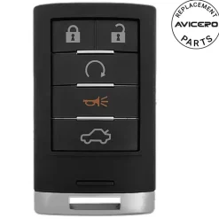 2008 Cadillac CTS Smart Key Fob Driver 2 PN: 25943677