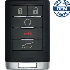 2012 Cadillac CTS Smart Key Fob PN: 25843983
