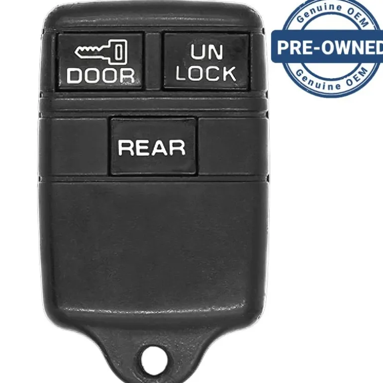 1992 Cadillac DeVille Remote PN: 15725423 10239647