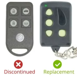 1989 Cadillac Eldorado Discontinued Remote ABO0502T GLQ9Z6-1507