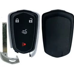 Cadillac HYQ2AB 4 Button Replacement Case 13598506 13510253