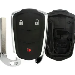 Cadillac SRX HYQ2AB 3 Button Replacement Case 13580797