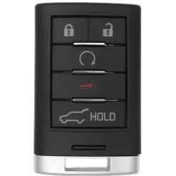 2012 Cadillac SRX Smart Key FCC ID: NBG009768T PN: 22865375