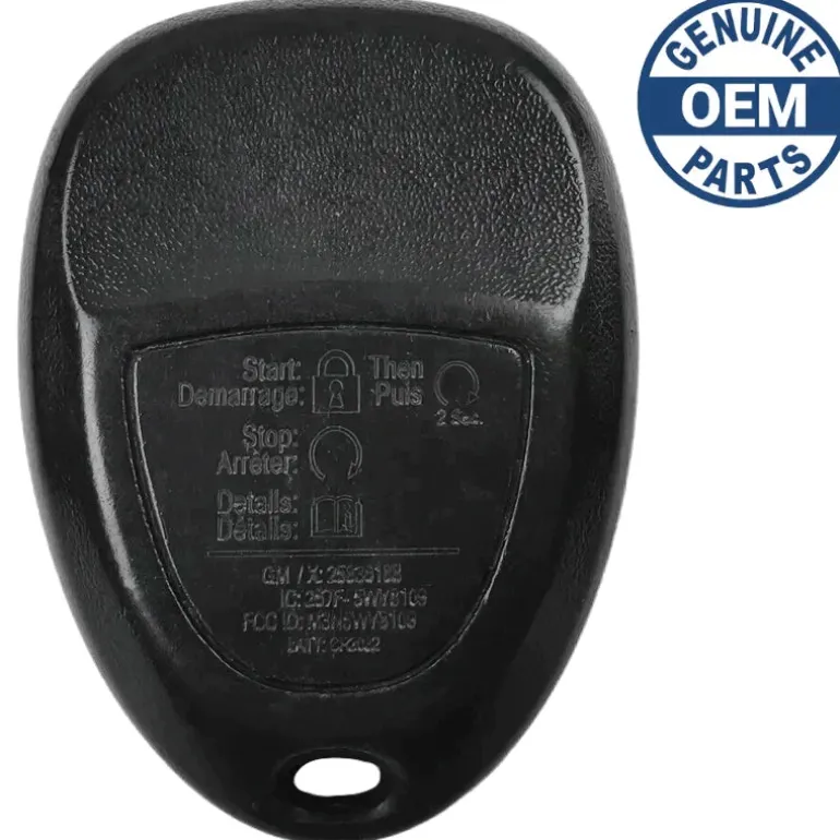 2014 Chevrolet Captiva Sport Regular Remote PN: 25836192