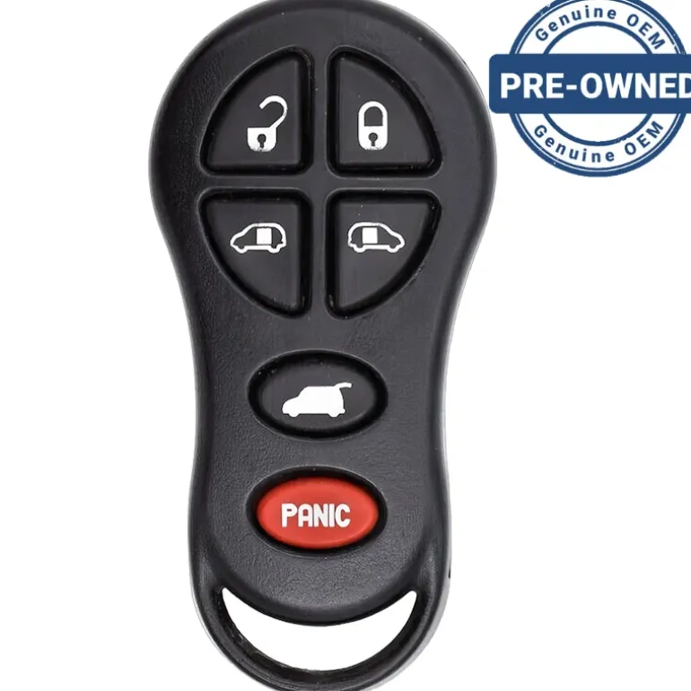 2002 Chrysler Voyager Remote FCC: GQ43VT18T, PN: 04686797