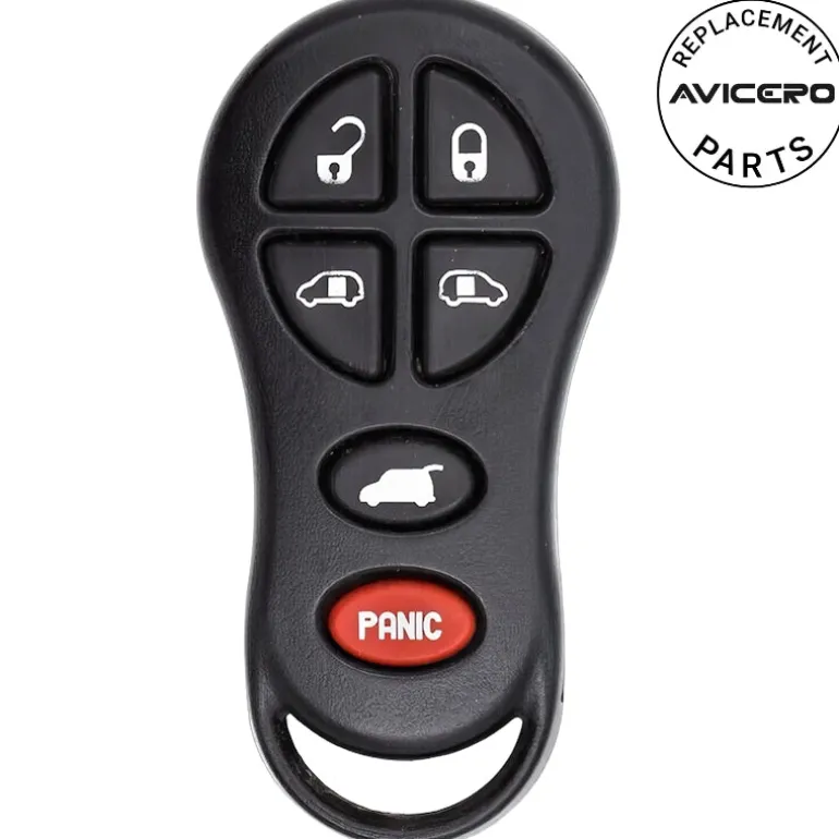 2002 Chrysler Voyager Remote FCC: GQ43VT18T, PN: 04686797