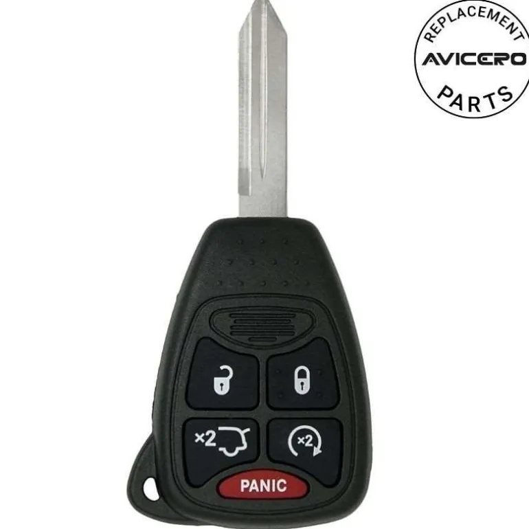 2009 Dodge Avenger Remote Head Key FCC ID: OHT692713AA, OHT692427AA, KOBDT04A