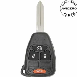 2010 Dodge Caliber OEM Remote Head Key FCC: KOBDT04A PN: 68002316AC