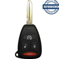 2010 Dodge Caliber OEM Remote Head Key FCC: KOBDT04A PN: 68002316AC