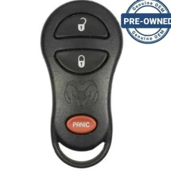 1999 Dodge Durango Remote FCC ID: GQ43VT9T, PN: 56045497AA-AC