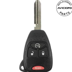 2007 Dodge Nitro Remote Head Key FCC ID: OHT692713AA, PN: 68039414, 68026372