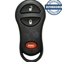 2002 Dodge Ram 1500 Remote FCC ID: GQ43VT9T, PN: 56045497AA-AC