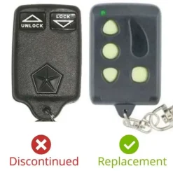 1994 Dodge Ram 1500 Remote GQ43VT5T-GQ43VT7T 2 Button