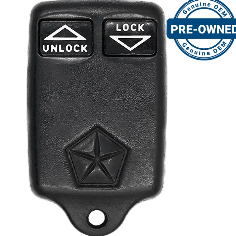 1998 Dodge Ram 2500 Van Remote GQ43VT5T-GQ43VT7T 2 Button