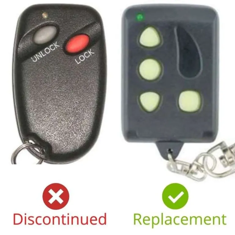 1993 Eagle Summit Remote GQ43VT6T 2 Button