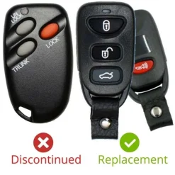 1997 Eagle Talon Remote FCC ID: GQ43VT6T PN: MR123944, MR122506