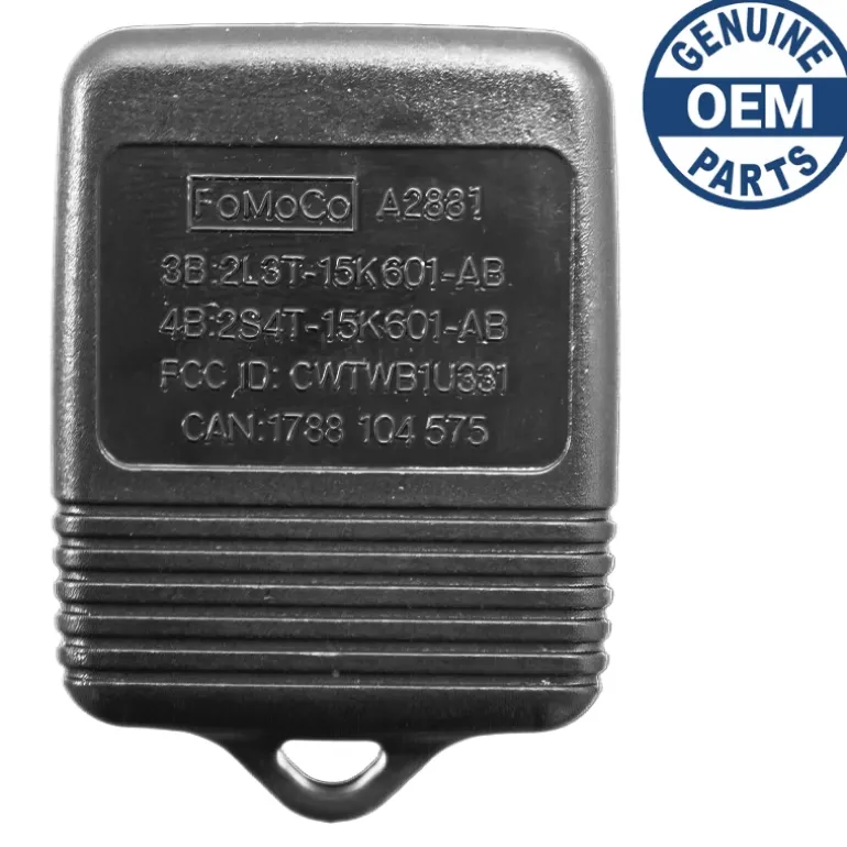 2003 Ford E-150 Remote PN: 8L3Z-15K601-B, 8L3Z-15K601-AA, 8L3T-15K601-AA, F8DB- 15K601-AA, 2L3T-15K601-AA, 2L3T-15K601-AB