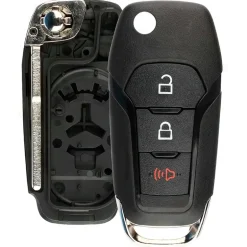Ford Flipkey Remote Replacement Case 3 Button