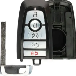 Ford Smart Key Remote Replacement Case 5 Button