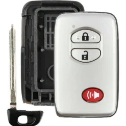 Grey Toyota 3 Button Replacement Case HYQ14AAB HYQ14ACX