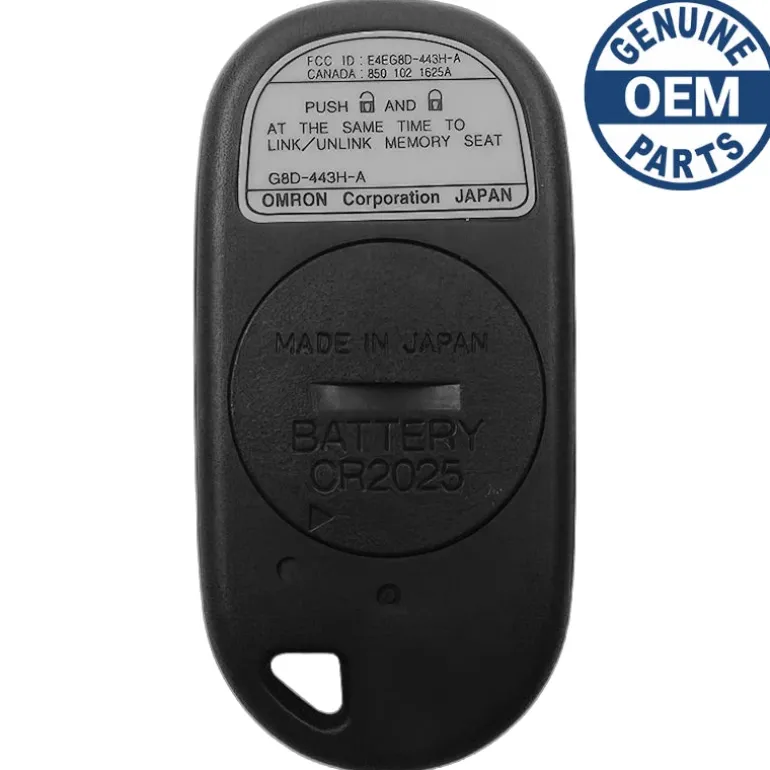 2001 Honda Civic Regular Remote PN: 72147-S5A-A01