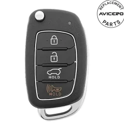 2013 Hyundai Santa Fe Flipkey Remote PN: 95430-4Z100, 95430-4Z101