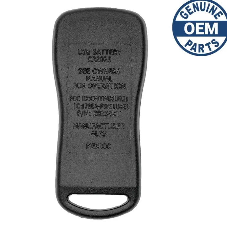 2003 Infiniti FX45 Remote KBRASTU15 4 Button1