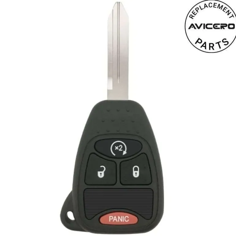 2010 Jeep Compass Remote Head Key FCC ID: OHT692713AA, PN: 68039414, 68026372