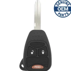 2007 Jeep Compass Remote Head Key FCC ID: OHT692427AA PN: 68000603AA-AB