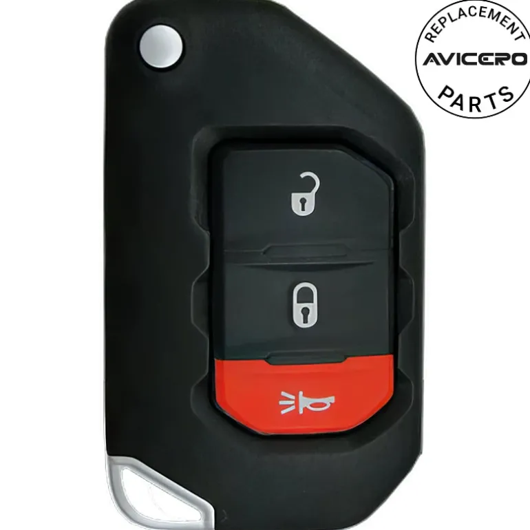 2018 Jeep Wrangler Smart Flipkey Fob PN: 68416782AB