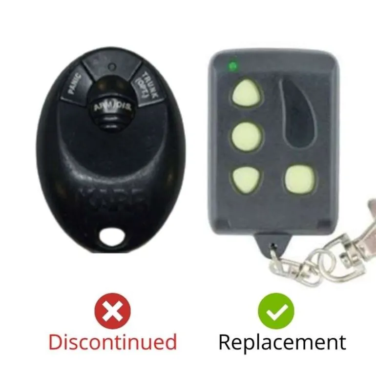 KARR Alarm Replacement Remote ELVAT5H