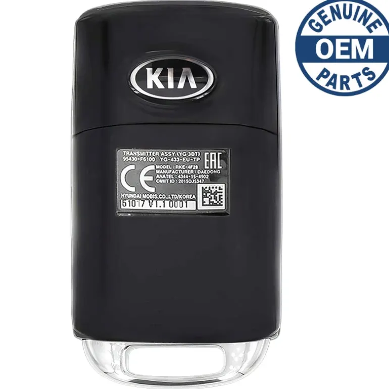 2014 Kia Cadenza Smart Key Fob PN: 95440-3R600