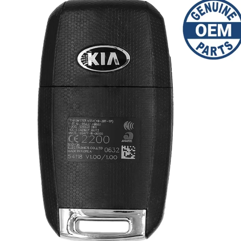 2017 Kia Rio Flipkey Remote PN: 95430-1W003