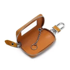 Leather Universal Key Fob Key Chain Case