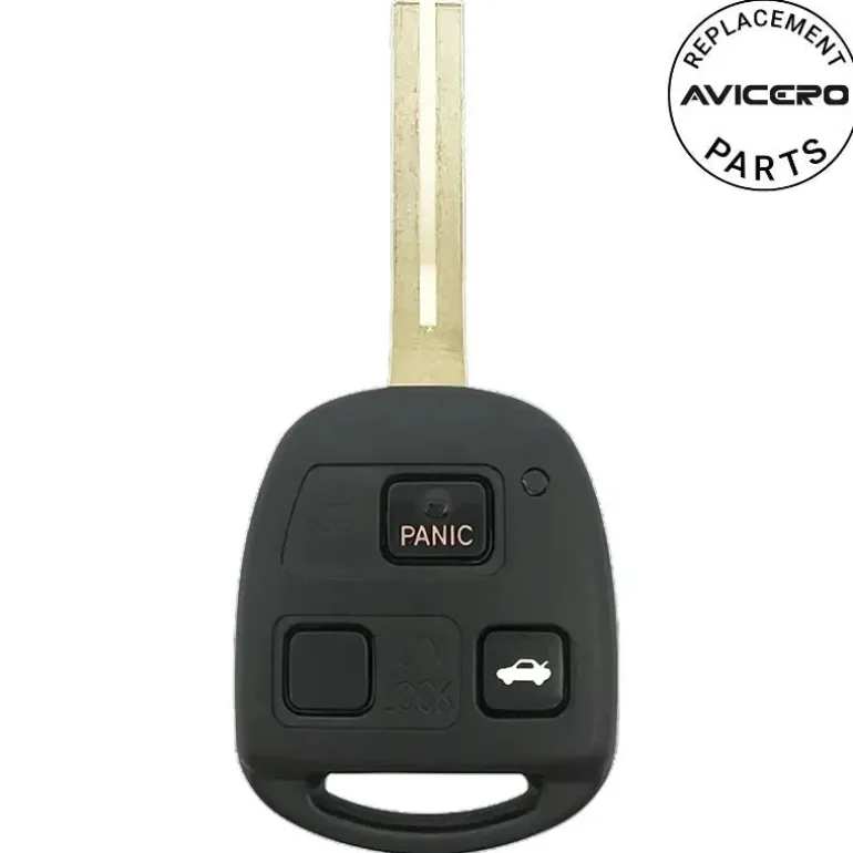 1998 Lexus LS400 Remote Head Key PN: 89070-53531, 89070-53530