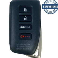 2022 Lexus RCF Smart Key Remote PN: 89904-53E70, 89904-24340