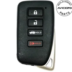 2016 Lexus RC300 Smart Key Fob PN: 89904-53651, 89904-53610