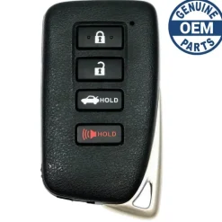 2018 Lexus RC300 Smart Key Fob PN: 89904-53651, 89904-53610