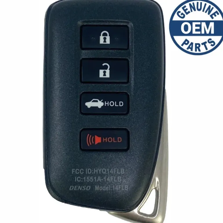 2022 Lexus RC300 Smart Key Remote PN: 89904-53E70, 89904-24340