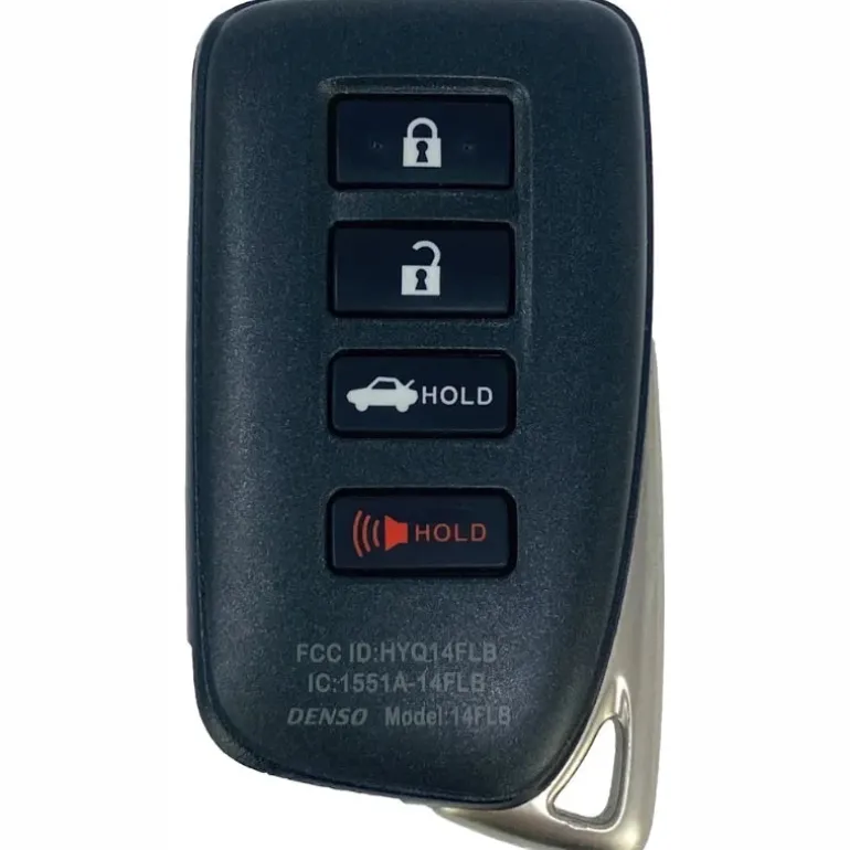 2021 Lexus RC300 Smart Key Remote PN: 89904-53E70, 89904-24340