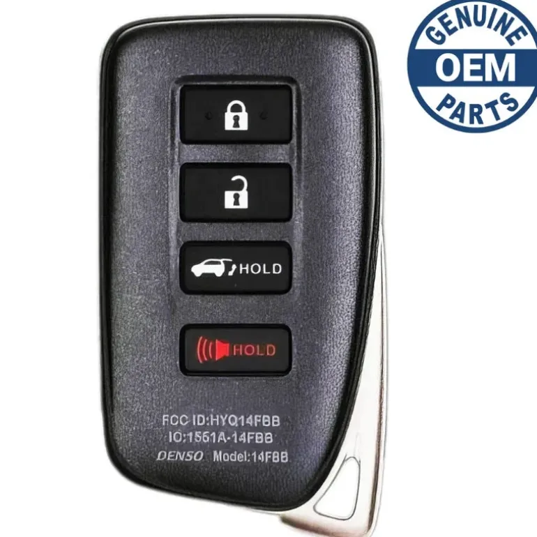 2020 Lexus RX450hL Smart Key Fob PN: 89904-0E160, 89904-0E170, 89904-48C30