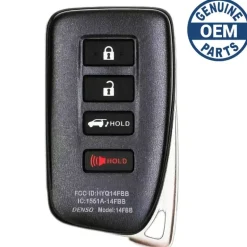 2019 Lexus RX350 Smart Key Fob PN: 89904-0E160, 89904-0E170, 89904-48C30